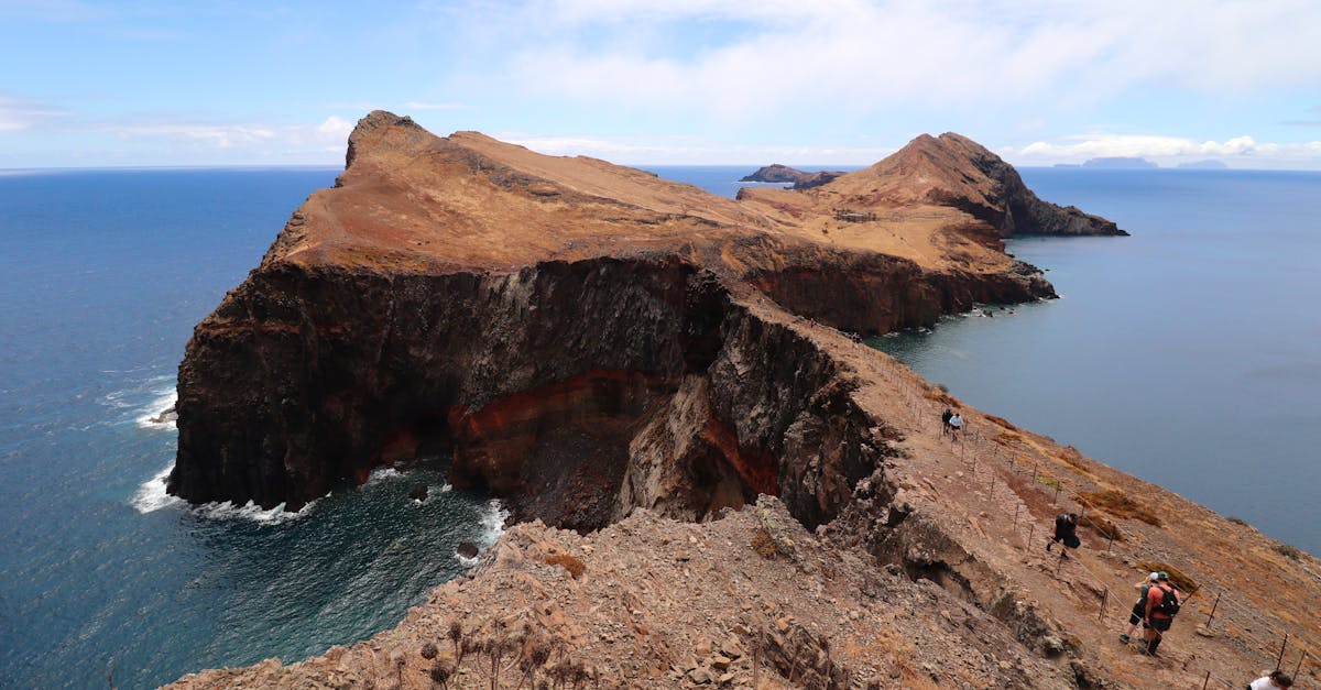 Experience the breathtaking cliffs and coastline of Caniçal, Madeira, perfect for hiking.